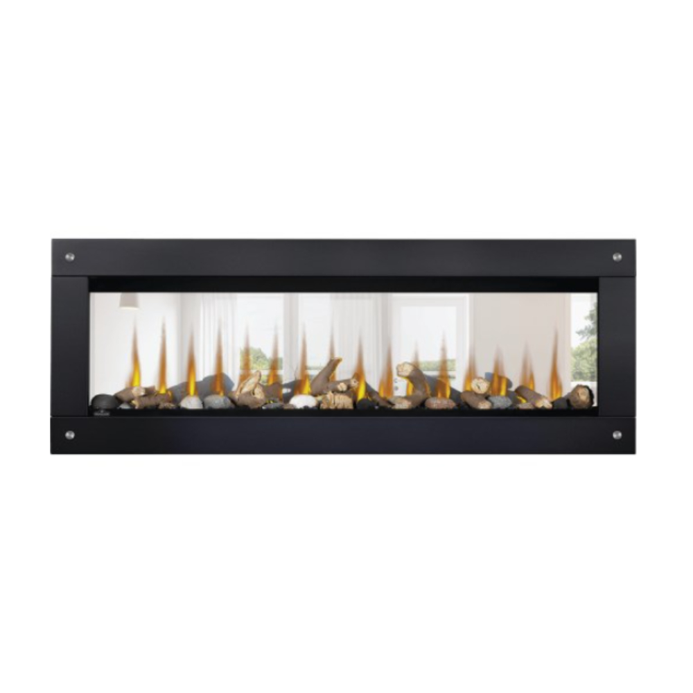 Napoleon NEFBD50HE-DTRM Black Surrounds to Accommodate 2" x 4" Wall Installation (for Both Sides) for CLEARion Elite 50