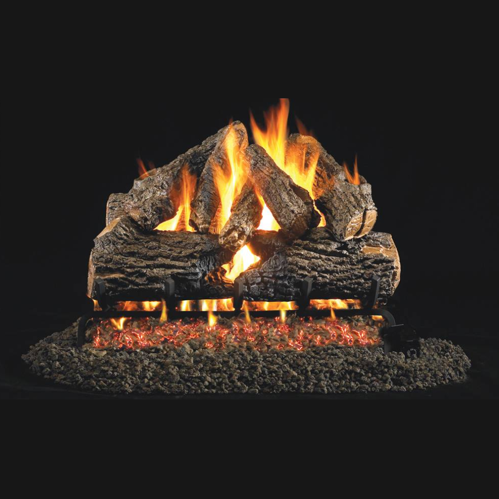 RealFyre CHD-16 16'' Charred Oak Log set