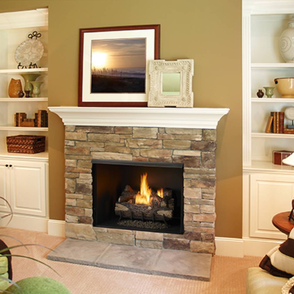 Monessen GG24PV 24" Millivolt Glow Getter Burner, Propane Gas 37,000 BTU fireplace