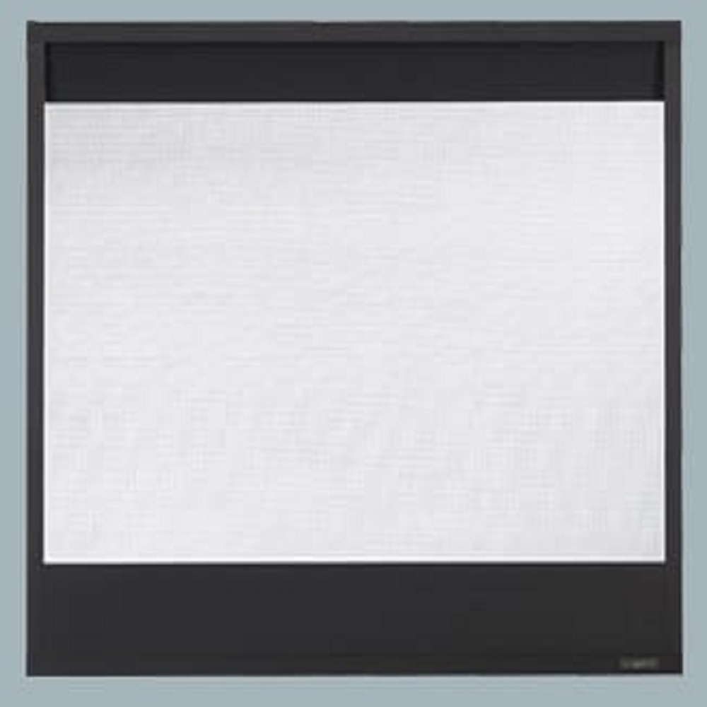 Majestic DBM36BK Decorative Black Mesh 36" Inside Fit Front Black