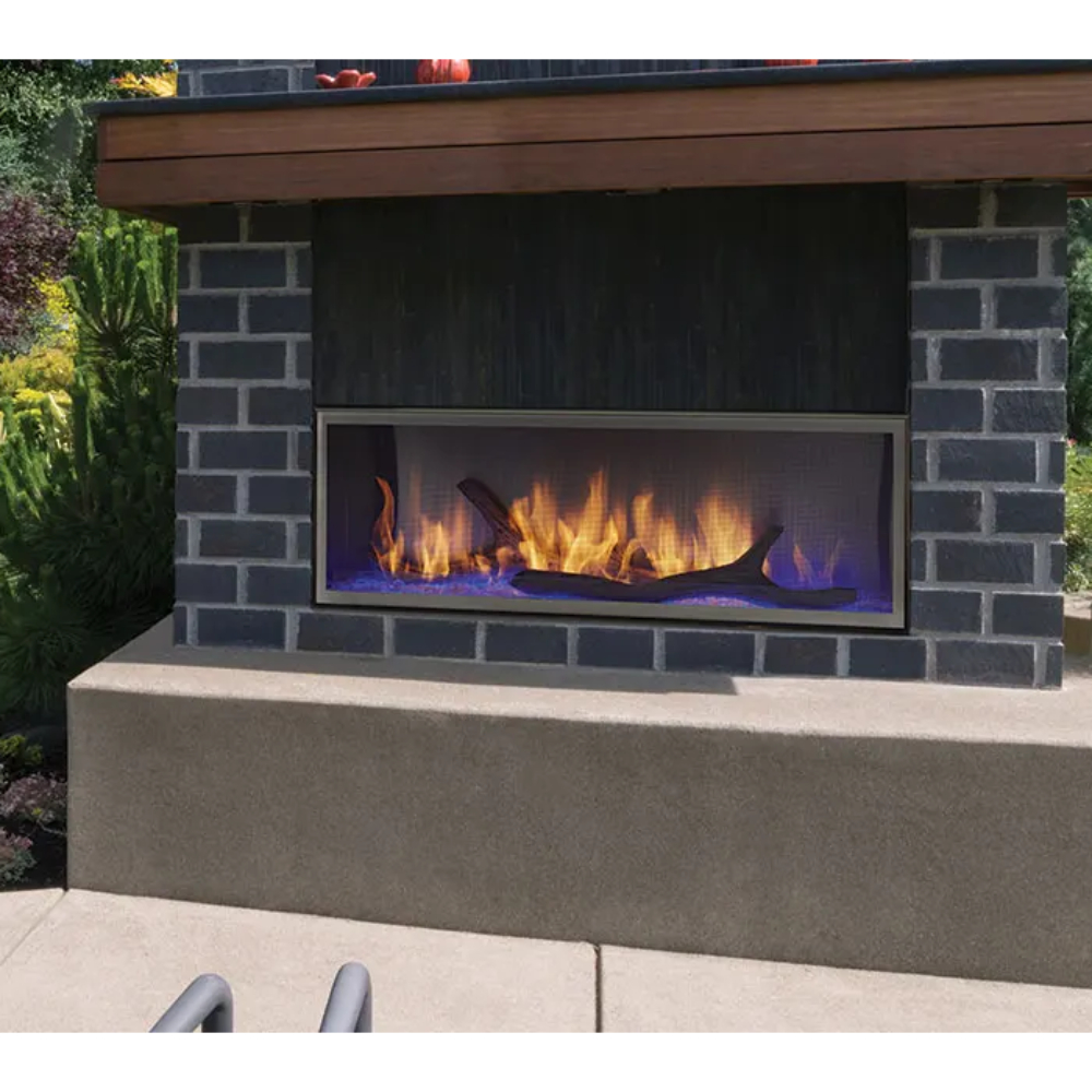Majestic ODLANAIG-60 60" Lanai Outdoor Linear Nat-Gas Fireplace W/IntelliFire