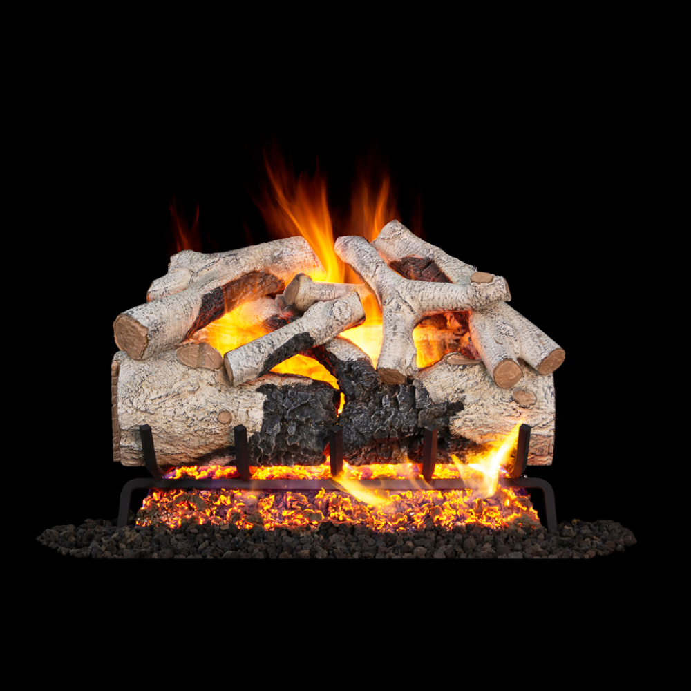 RealFyre BTA-18 18'' Burnt Aspen Log Set