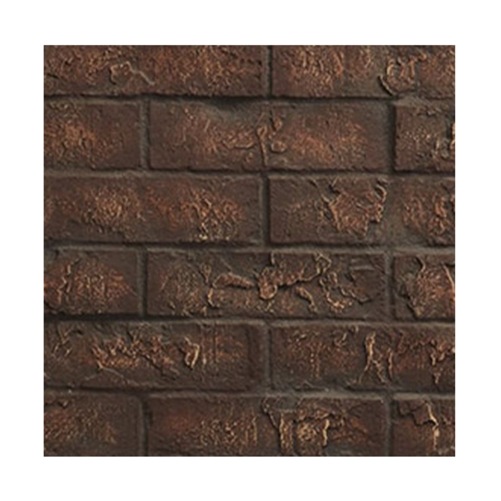 Majestic BRICKMI35CR Traditional 35" Brick Interior Panels Cottage Red