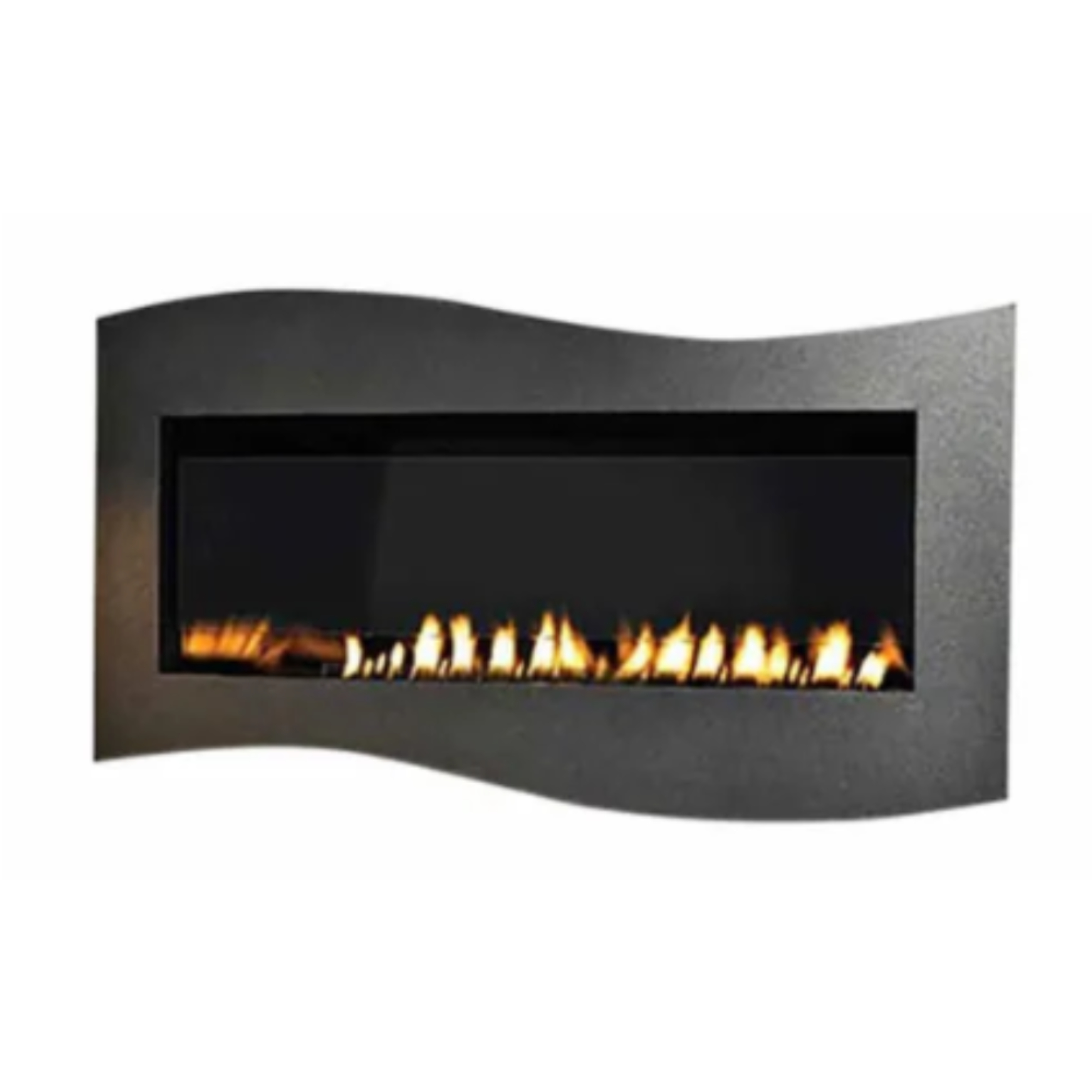 Empire VBP48BLKR Black Porcelain Liner with Burner Cover