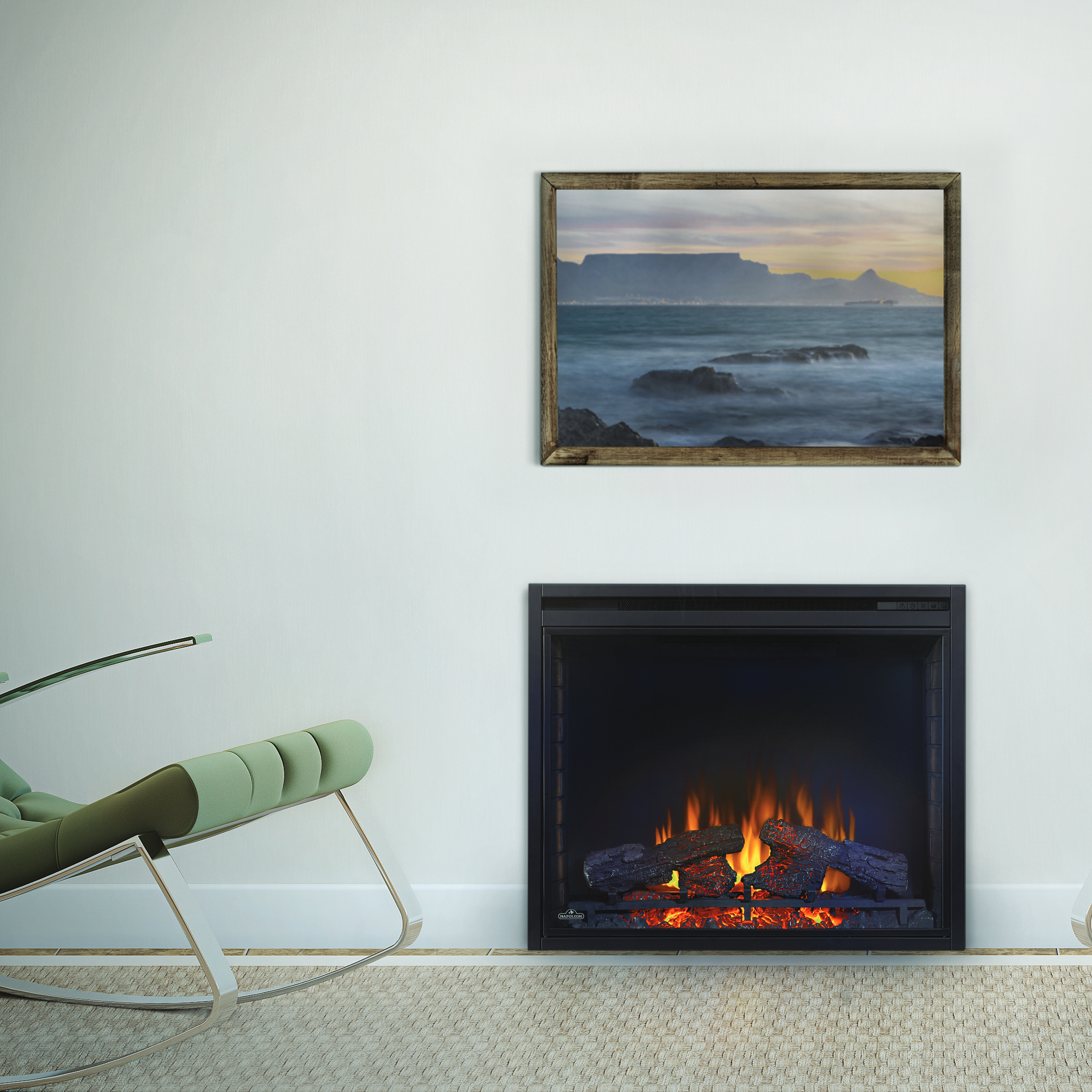 Napoleon NEFB33H Ascent-Electric 33" Built in Electric Fireplace