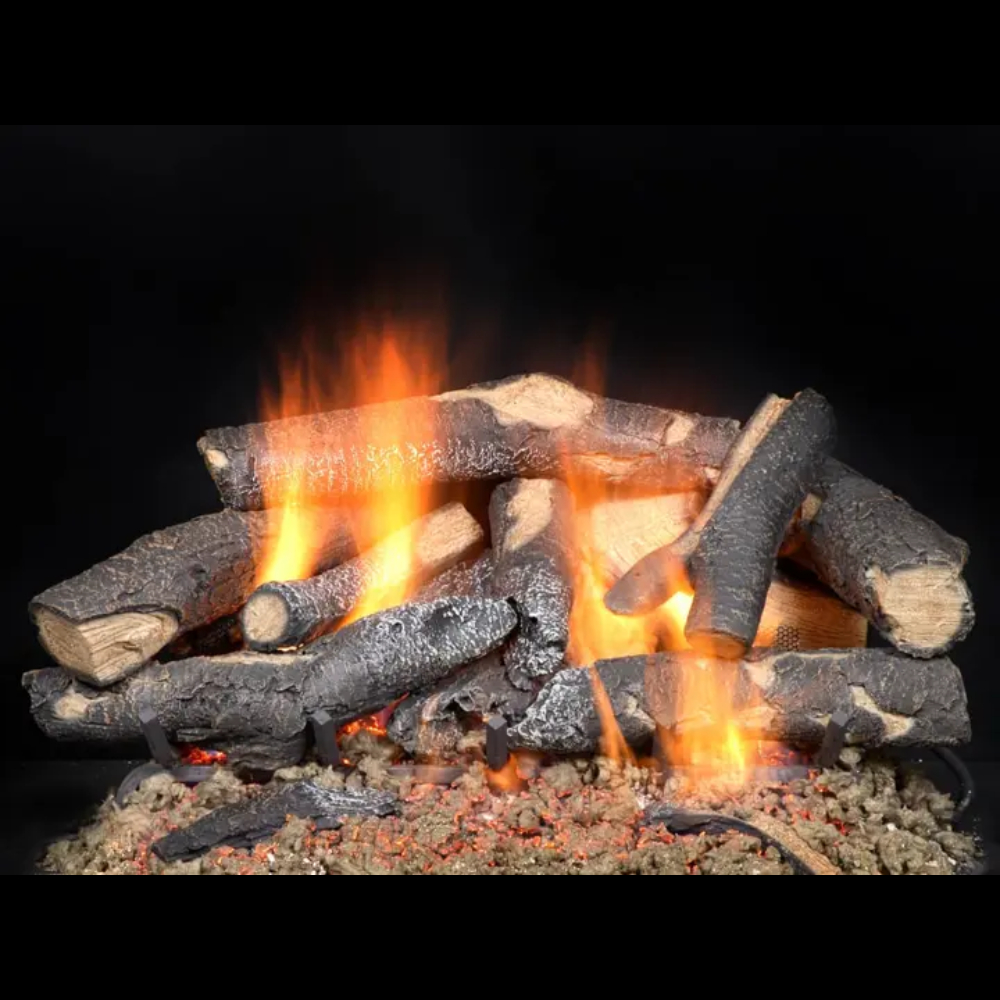 Majestic FSO24 Fireside Supreme Oak 24" Refractory Cement Vented Gas Log Set