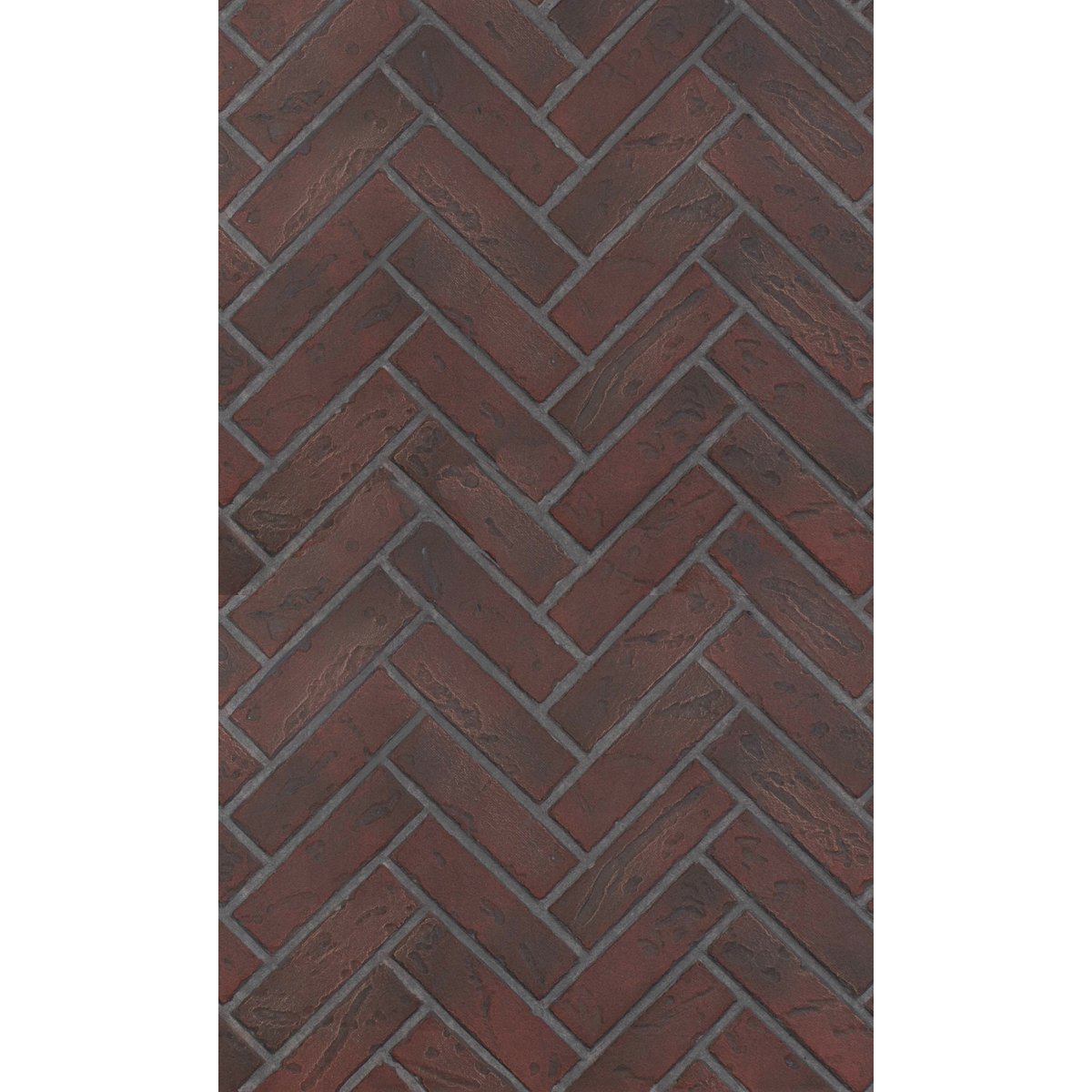 Enhance-a-Fire CV-HOTR 4390 Vertical 22” x 36” Old Town Red Clinker Herringbone 5/8” Thick Premium Fiber Panels 2-Set
