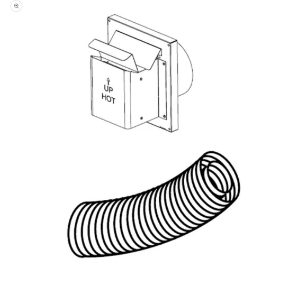 IHP Superior SFKIT24CT Flex Compact Term w 24" compressed vent F1800