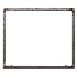 Empire DFF40FPD Decorative Front, Forged Iron Frame, Distressed Pewter